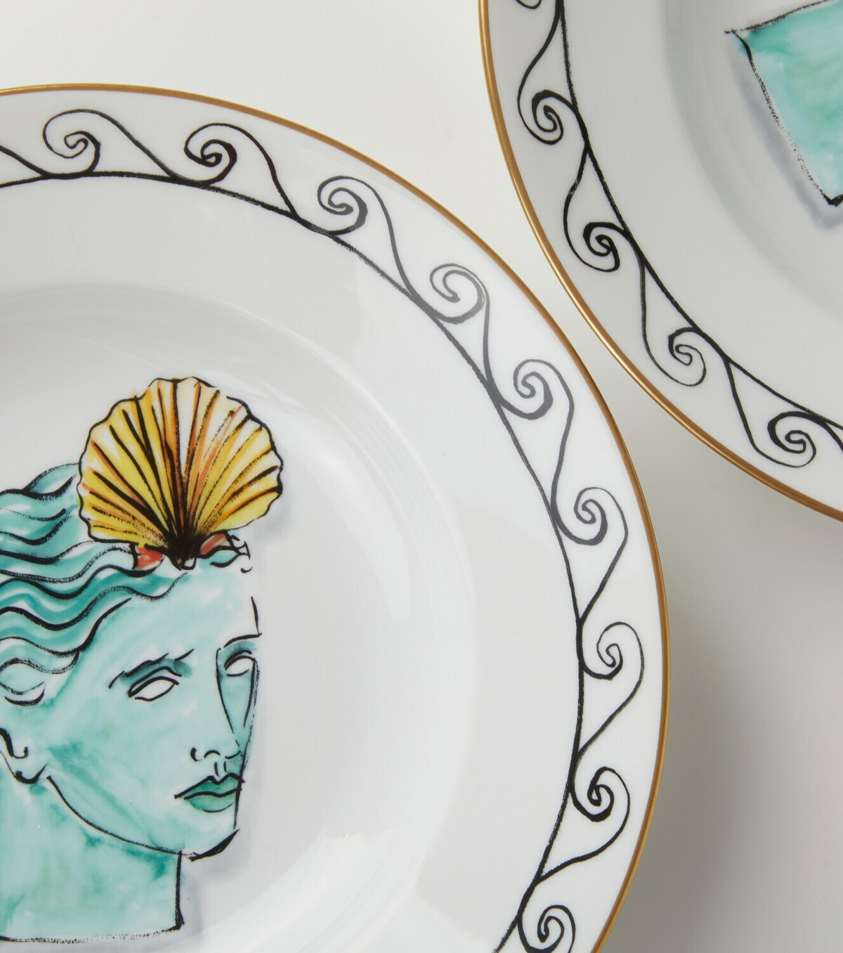 Ginori 1735 Il Viaggio di Nettuno soup plate