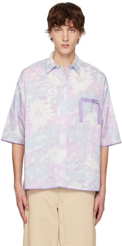 Photo: Jacquemus Multicolor Le Papier 'La Chemise Cabri' Shirt