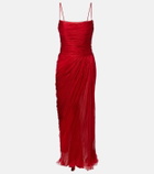 Maria Lucia Hohan Rio draped silk muslin gown
