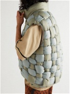 KAPITAL - Reversible Quilted Padded Shell Gilet - Gray