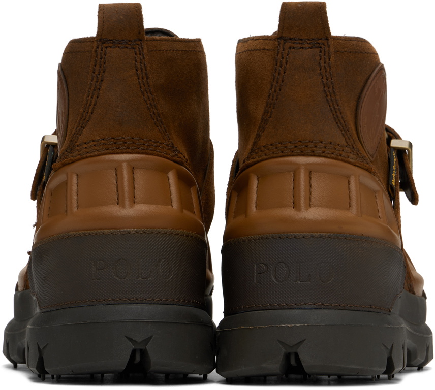 Polo Ralph Lauren Brown Oslo Low Boots Polo Ralph Lauren