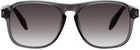 Alexander McQueen Grey Square Sunglasses