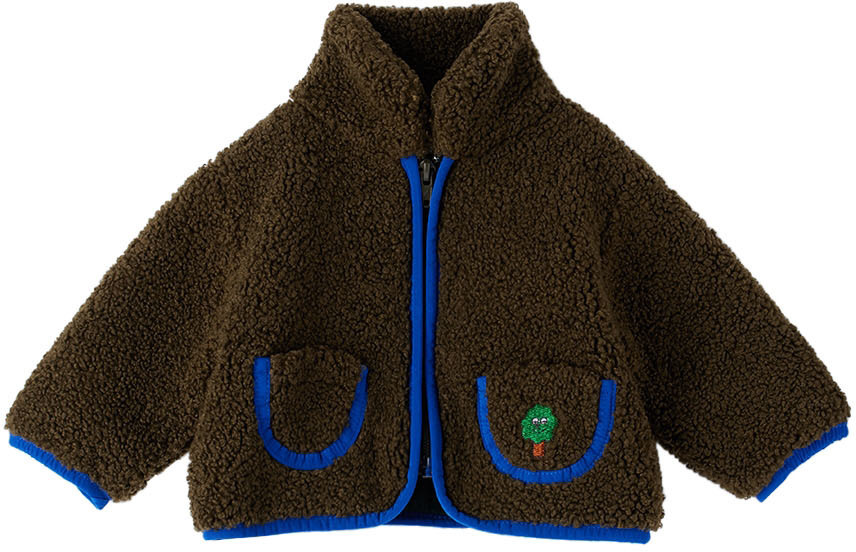 The Campamento Kids Brown Teddy Jacket The Campamento