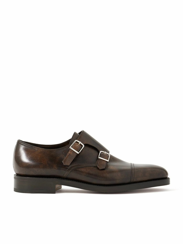 Photo: John Lobb - William Leather Monk-Strap Shoes - Brown