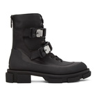 both Black Harness Gao Boots