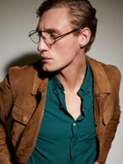 TOM FORD - Aviator-Style Titanium Glasses - Silver