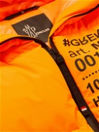 Moncler Grenoble - Mazod Quilted Printed Ripstop Down Ski Jacket - Orange