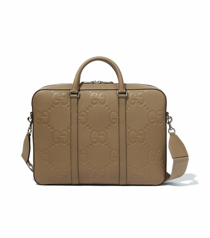 Photo: Gucci - Jumbo GG leather briefcase