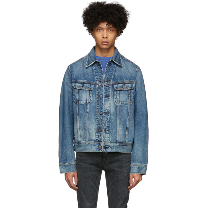 Photo: Moussy Vintage Blue Denim Oversize Jacket