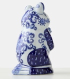 Polspotten Frog porcelain piggy bank