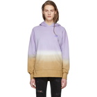 Baja East Purple Tie-Dye Hoodie