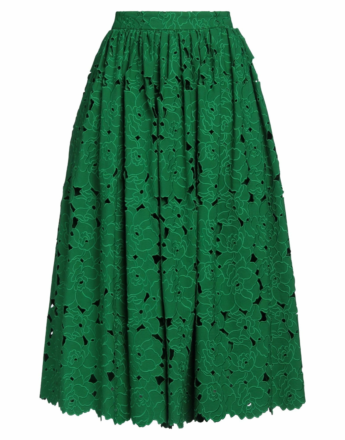 Erdem Womens Midi skirt in Green