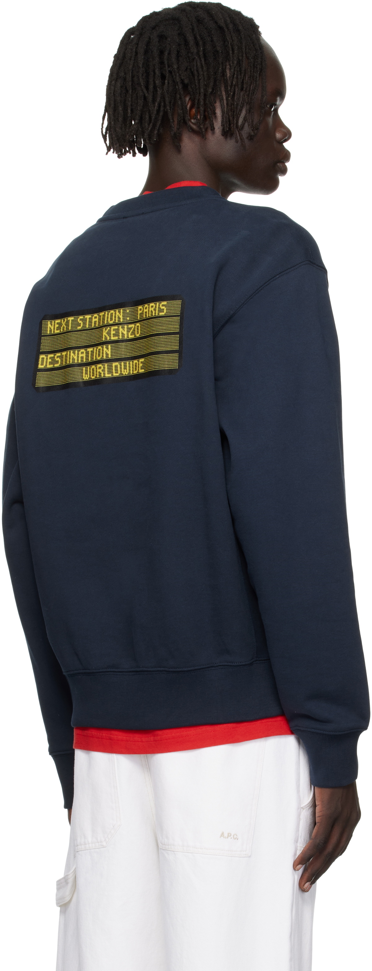 Kenzo Navy Kenzo Paris 'KENZO City' Sweatshirt