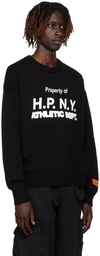 Heron Preston Black 'HPNY 23' Sweater