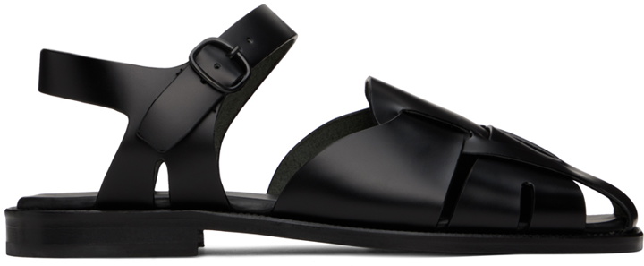 Photo: HEREU Black Pedra Sandals