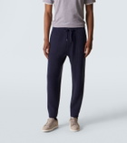 Brunello Cucinelli Ribbed-knit cashmere sweatpants