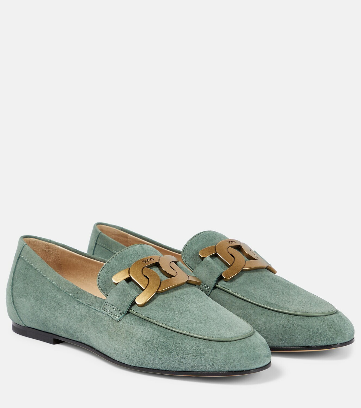 Tod's Embellished suede loafers Tod's