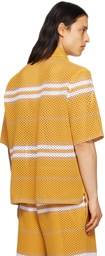 Burberry Yellow Striped Shirt