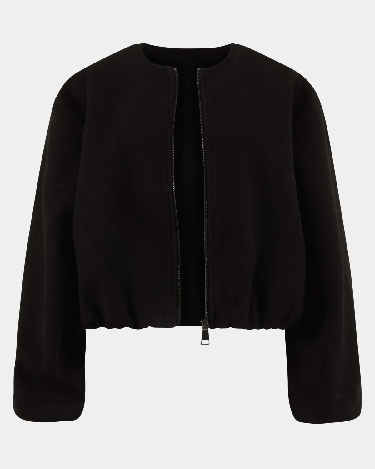 Steve Madden Lisa Bomber Jacket in Black