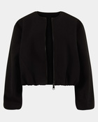 Steve Madden Lisa Bomber Jacket in Black