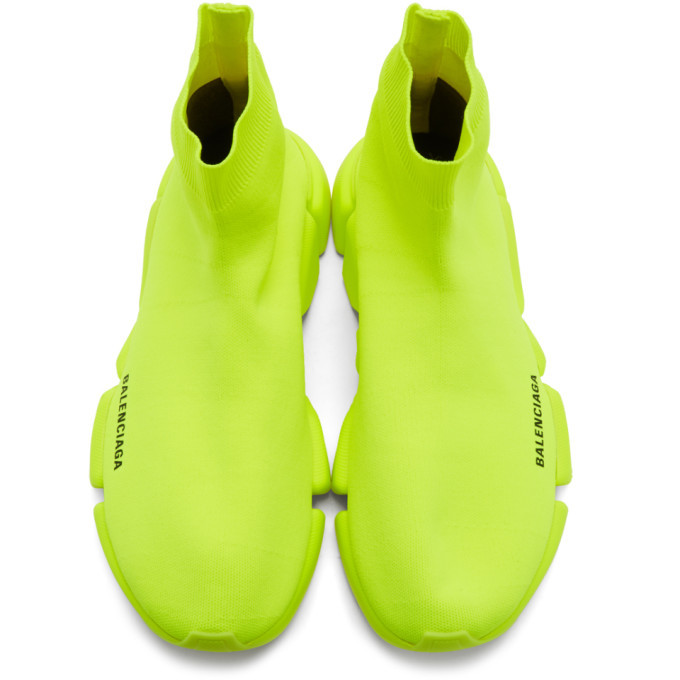 balenciaga speed yellow