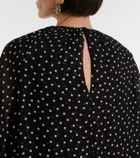 Dorothee Schumacher Dancing Dots polka-dot maxi dress
