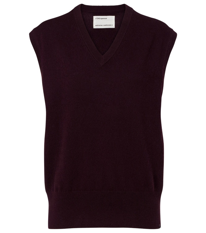 Photo: Extreme Cashmere n°243 Spencer cashmere-blend sweater vest