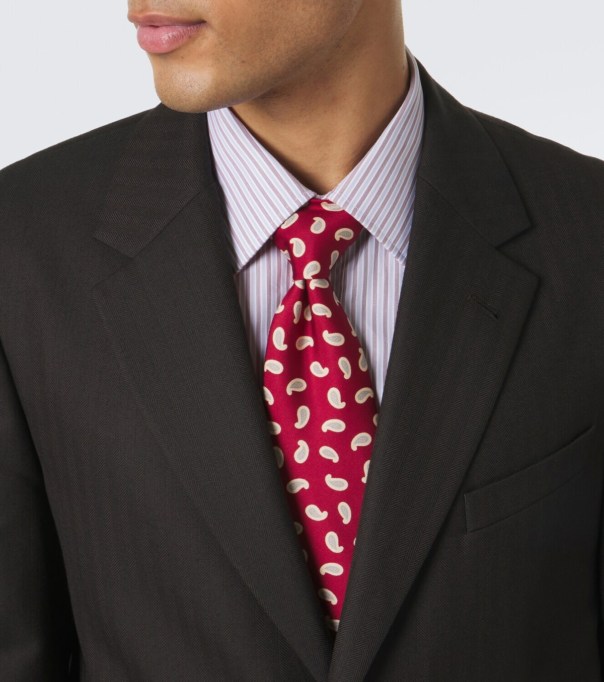 Charvet Paisley silk twill tie