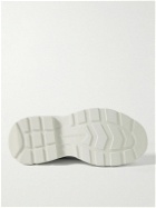 Alexander McQueen - Tread Slick Exaggerated-Sole Canvas Sneakers - Black