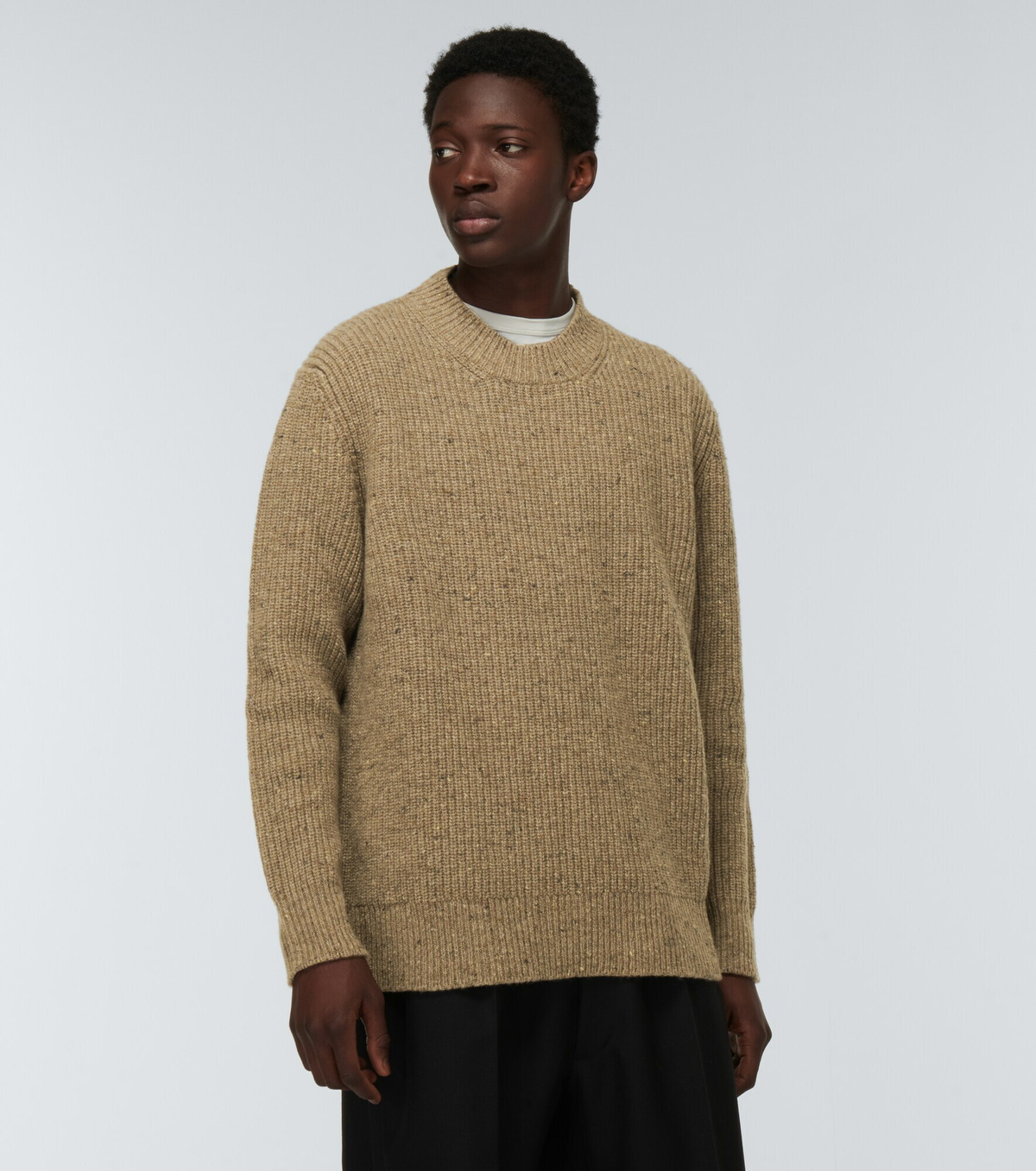 【送料&関税込】Maison Margiela Sand Cashmere Blend Sweater Maison Margiela Sweater | The Webster