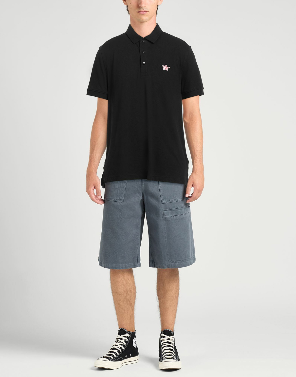 True Religion Mens Polo shirt in Black