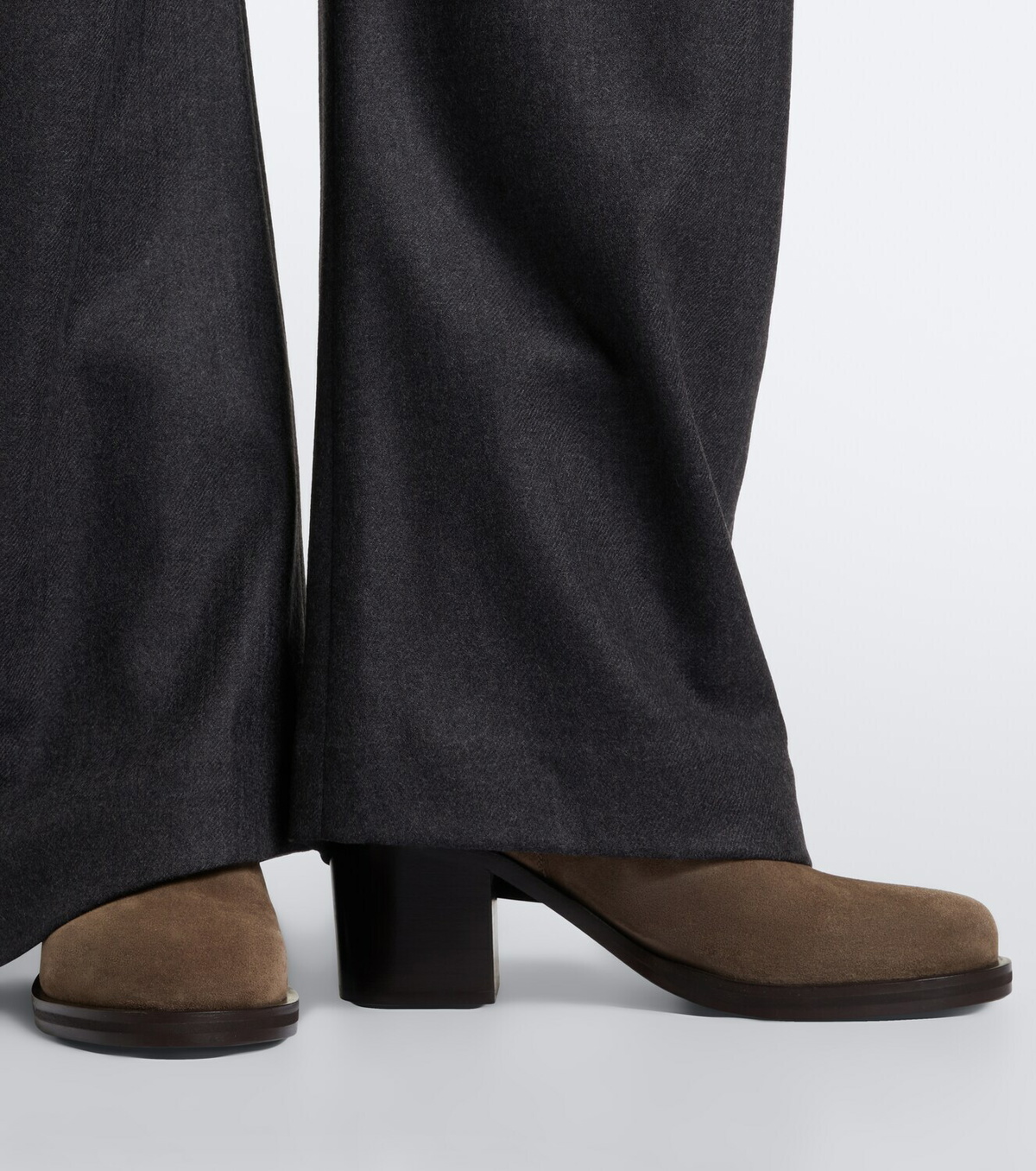 Brunello Cucinelli Monili suede ankle boots
