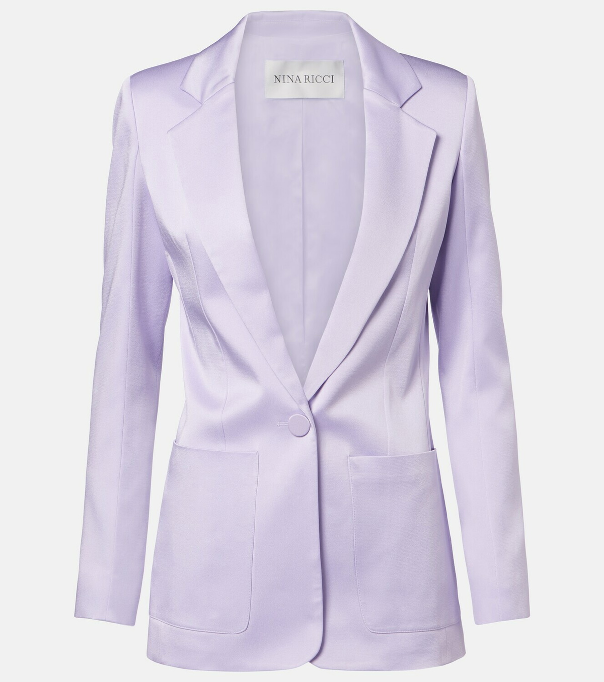 Nina Ricci Crêpe satin blazer