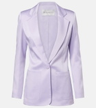 Nina Ricci Crêpe satin blazer
