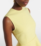 Solace London Severny draped pleated midi dress