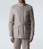 Brunello Cucinelli Belted wool ski jacket