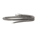 Gucci Silver Gucci Garden Snake Bracelet