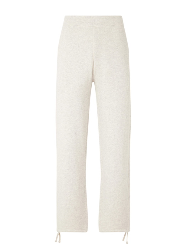 Photo: Aimé Leon Dore - Marina Straight-Leg Cotton-Jersey Sweatpants - Gray