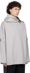 Prototypes Gray Waffle Twisted Hoodie
