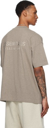 Fear of God ESSENTIALS Brown Classic Fit T-shirt