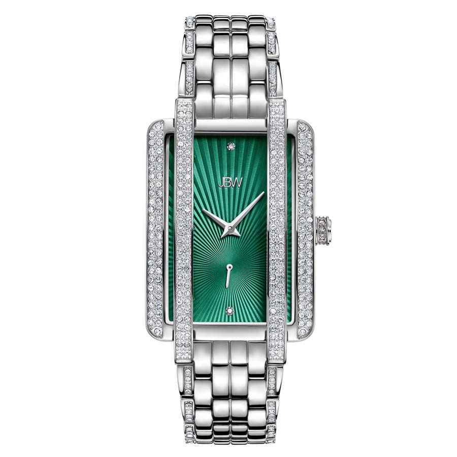 JBW Mink Green Dial Stainless Steel Ladies Watch J6358A