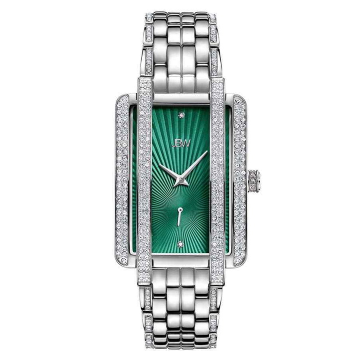 Photo: JBW Mink Green Dial Stainless Steel Ladies Watch J6358A