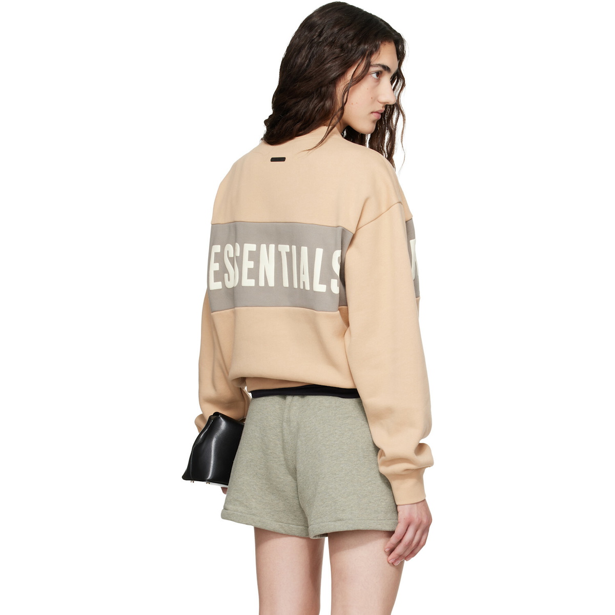 Fear of God ESSENTIALS Tan Classic Sweatshirt
