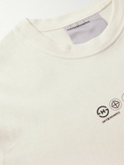 HAYDENSHAPES - Shapers Printed Cotton-Jersey T-Shirt - Neutrals