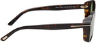 TOM FORD Tortoiseshell Rosco Sunglasses