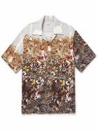 KAPITAL - Aloha Convertible-Collar Printed Crepe Shirt - Multi