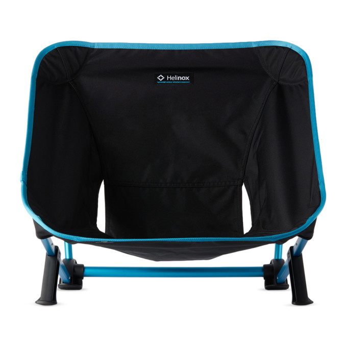 Photo: Helinox Black and Blue Incline Festival Chair