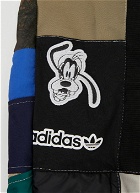 x adidas Upcycled Multi Panel Track Pants in Black