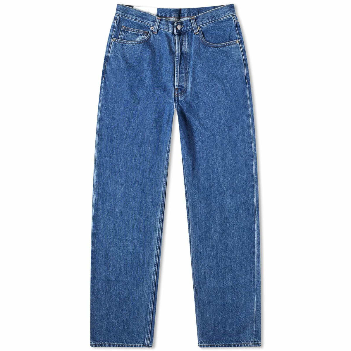 Norse Projects Men's Relaxed Denim Jeans in Vintage Indigo Norse Projects