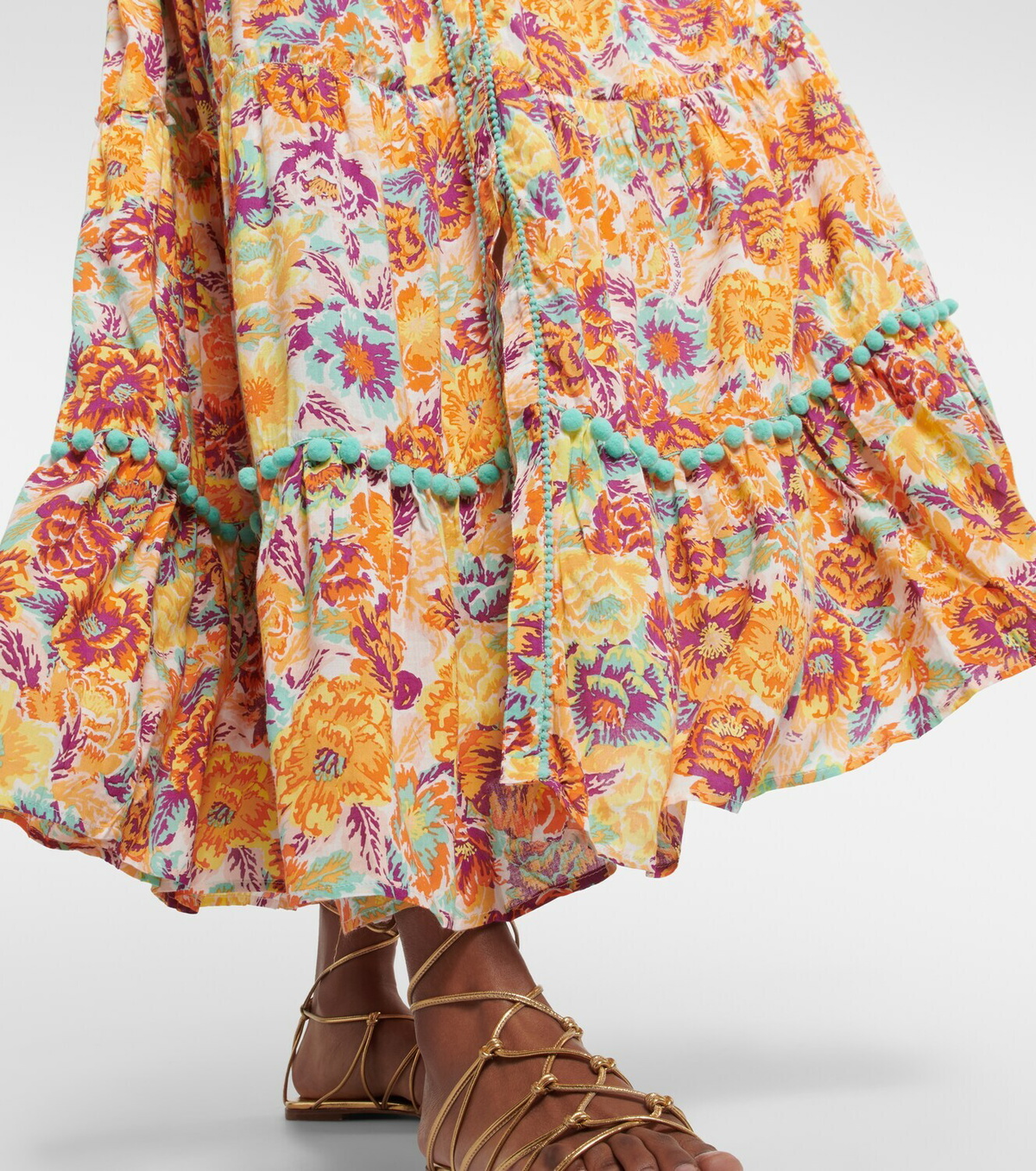 Poupette St Barth Ivy floral maxi dress Poupette St Barth